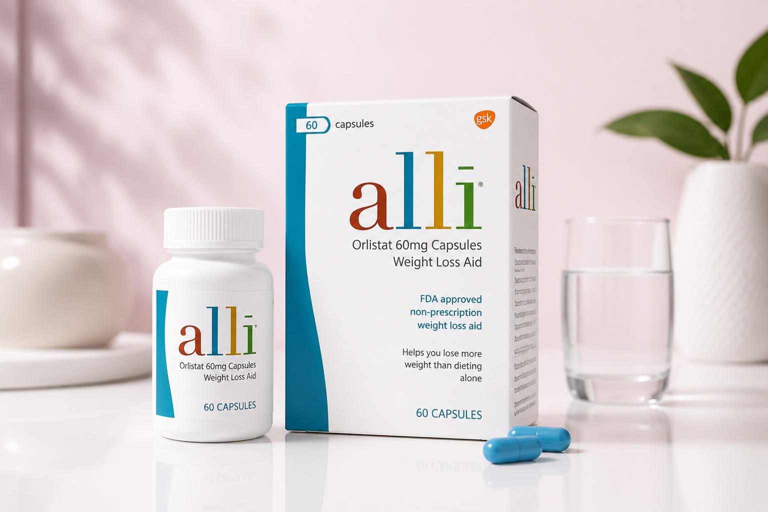 alli Oristal 60 mg 120 capsules- Weight Loss Aid